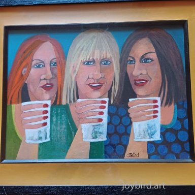 toasting women