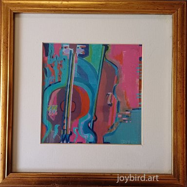 Pink Double Bass