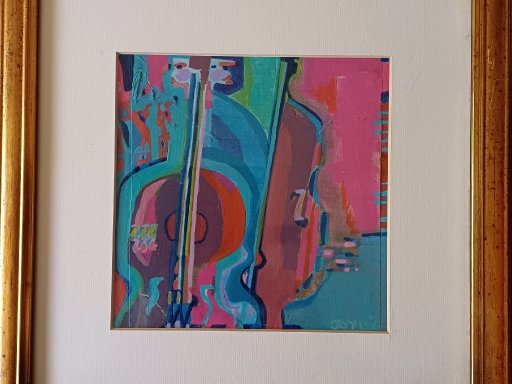 Pink Double Bass
